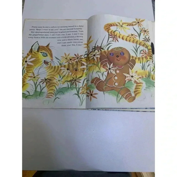The Gingerbread Man by Bernie Bill Rutherford 1963 Whitman Vintage Book Collect - Picture 9 of 12
